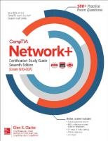 CompTIA Network+ Certification Study Guide, Seventh Edition (Exam N10-007) [7th ed]
 9781260122053, 1260122050, 9781260122046, 1260122042