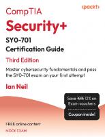 CompTIA Security CompTIA Security+ SY0-701 Certification Guide
 9781835461532