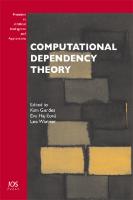 Computational Dependency Theory
 1614993513, 9781614993513
