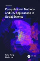 Computational Methods and GIS Applications in Social Science [3 ed.]
 1032266813, 9781032266817
