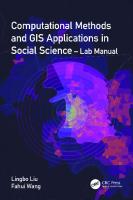 Computational Methods and GIS Applications in Social Science - Lab Manual [1 ed.]
 1032302437, 9781032302430