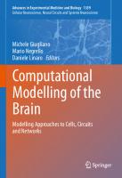Computational Modelling of the Brain: Modelling Approaches to Cells, Circuits and Networks (Advances in Experimental Medicine and Biology, 1359)
 303089438X, 9783030894382