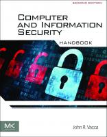 Computer and Information Security Handbook [2 ed.]
 0123943973, 9780123943972