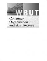 Computer Organization and Architecture
 9780070083332, 0070083339