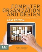 Computer Organization and Design - The Hardware/Software Interface (ArmÂ® Edition) [ARMed]
 9780128017333, 0128017333, 9780128018354, 0128018356