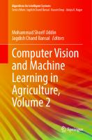 Computer Vision and Machine Learning in Agriculture [2]
 9811699909, 9789811699900