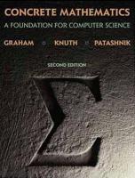 Concrete Mathematics: A Foundation for Computer Science (2nd Edition) [2 ed.]
 0201558025, 9780201558029