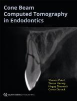 Cone Beam Computed Tomography in Endodontics [1º Edición]
 9783868673333, 9781850972914
