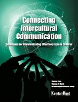 Connecting Intercultural Communication: Techniques for Communicating Effectively Across Cultures
 9781465205414
