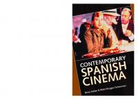 Contemporary Spanish cinema
 9781526141309
