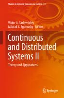 Continuous and Distributed Systems II
 9783319190747, 9783319190754