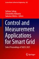 Control and Measurement Applications for Smart Grid: Select Proceedings of SGESC 2021 (Lecture Notes in Electrical Engineering, 822)
 9811676631, 9789811676635