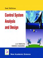 Control System Analysis and Design [2nd ed]
 9781781830659, 2772062082, 1781830657