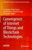 Convergence of Internet of Things and Blockchain Technologies (EAI/Springer Innovations in Communication and Computing)
 3030762157, 9783030762155