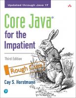 Core Java vol 1 & 2 for the impatient and effective PACK 12th ed