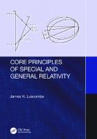 Core principles of special and general relativity
 9780429659539, 0429659539