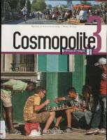 Cosmopolite 3 (B1) -  Livre de l'élève
 9782015135472