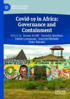 Covid-19 in Africa: Governance and Containment: Governance and Containment
 3031361385, 9783031361388