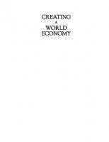 Creating a world economy: merchant capital, colonialism, and world trade, 1400-1825
 9780813311098, 9780429033810, 9780813311104