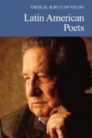 Critical survey of poetry. Latin American poets
 9781587659157, 1587659158
