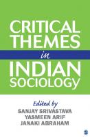 Critical themes in Indian sociology
 9789352807963, 9352807960