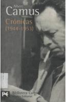 Crónicas (1944-1953)
 8420677582