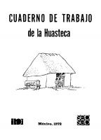 Cuaderno de trabajo de la Huasteca