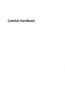 Cubesat Handbook: From Mission Design to Operations [1 ed.]
 0128178841, 9780128178843