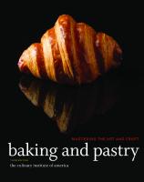 Culinary Institute of America - Baking and Pastry [3rd ed.]
 978-0-470-92865-3