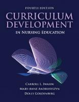 Curriculum development in nursing education [Fourth ed.]
 9781284143614, 1284143619