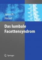 Das lumbale Facettensyndrom (German Edition)
 3540277099, 9783540277095