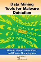 Data Mining Tools for Malware Detection [1° ed.]
 1439854548, 9781439854549