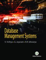 Database Management Systems [1 ed.]
 9781783323180, 9781783322138