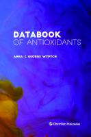 Databook of Antioxidants
 1927885531, 9781927885536