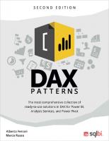 DAX Patterns [1, 2 ed.]
 9781735365206, 2020912594