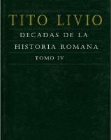 Decadas de Tito Livio, principe de la historia romana