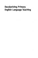 Decolonizing Primary English Language Teaching
 9781783095773