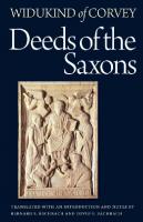 Deeds of the Saxons
 0813226937, 9780813226934