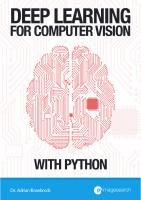 Deep Learning for Computer Vision with Python — Starter Bundle