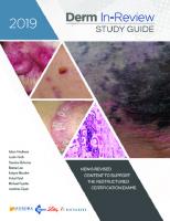 Derm In-Review Study Guide 2019-2020 [1 ed.]
 1733203303, 9781733203302