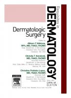 Dermatologic Surgery: Requisites in Dermatology [1st ed.]
 070203049X, 9780702030499