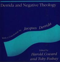 Derrida and Negative Theology