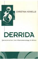 Derrida: Management of Neurological Disorders
 0745611672, 0745611680, 9780745611679