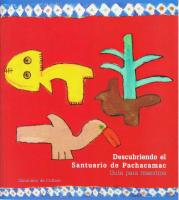 Descubriendo el santuario de Pachacámac (Lima). Guía para maestros