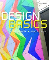Design basics [Ninth ed.]
 9781285858227, 1285858220