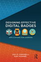 Designing Effective Digital Badges: Applications for Learning
 1138306134, 9781138306134