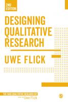 Designing Qualitative Research (Qualitative Research Kit)
 9781473911987, 1473911982