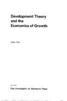 Development Theory and the Economics of Growth