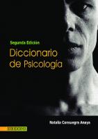 Diccionario de psicologÃ­a (2a. ed.)