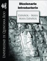 Diccionario introductorio: Español-Maya, Maya-Español